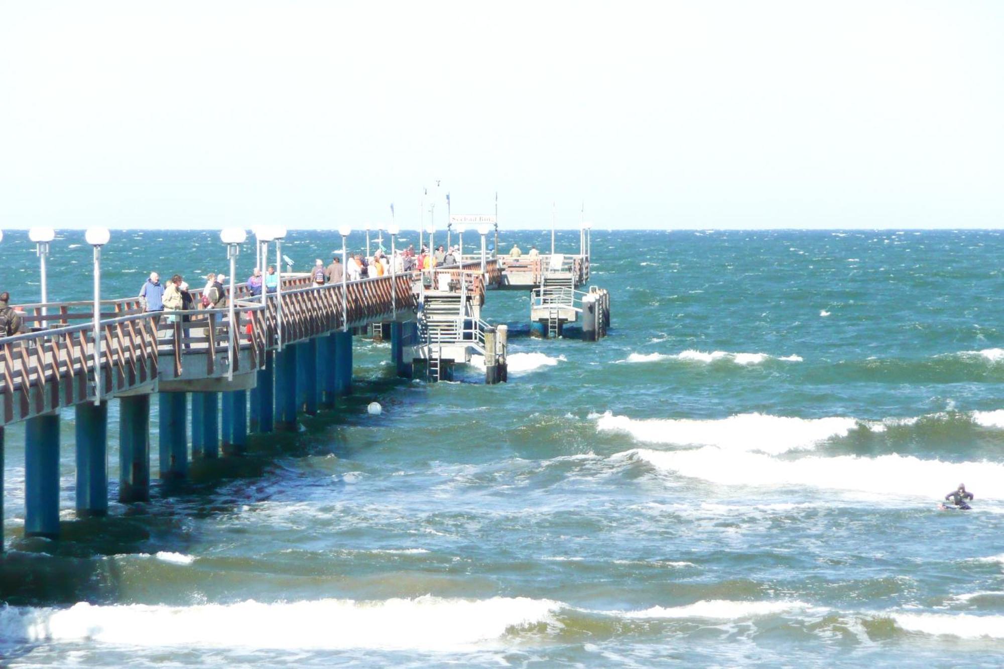 Ostsee 35 Balkon, Meerblick,